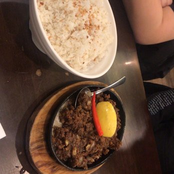 Pinpin Restaurant - Pork sisig,'garlic rice - Filipino Near Me - Vancouver, British Columbia Pinpin Restaurant - Pork sisig,'garlic rice - Filipino Near Me - Vancouver, British Columbia