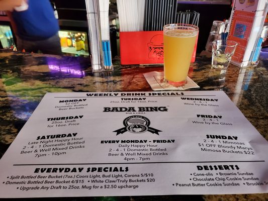 Menu photo 2 Bada Bing Buffalo, NY