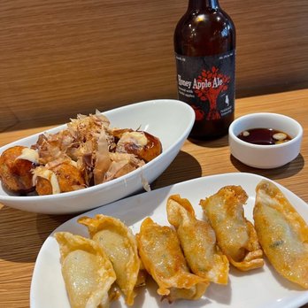 Kusshi - Pork Gyoza, Takoyaki, Honey Apple Ale - Sushi Bars Near Me - Arlington, Virginia Kusshi - Pork Gyoza, Takoyaki, Honey Apple Ale - Sushi Bars Near Me - Arlington, Virginia