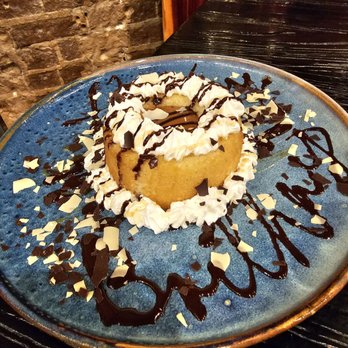 The Cedar Room - My birthday caramel lava cake! SO good! - Steakhouses Near Me - North Platte, Nebraska