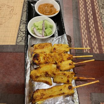 Thai Valley - Chicken satay - Thai Near Me - Chatsworth, California