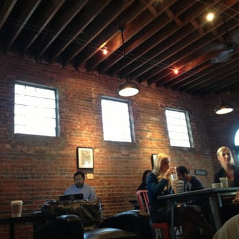 Bold Bean Coffee Roasters - Riverside - Exposed historic brick is nice touch - Coffee & Tea Near Me - Jacksonville, Florida