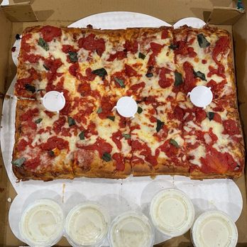 Ferrari's Pizzeria - Grandma pie - Pizza Near Me - Plano, Texas Ferrari's Pizzeria - Grandma pie - Pizza Near Me - Plano, Texas
