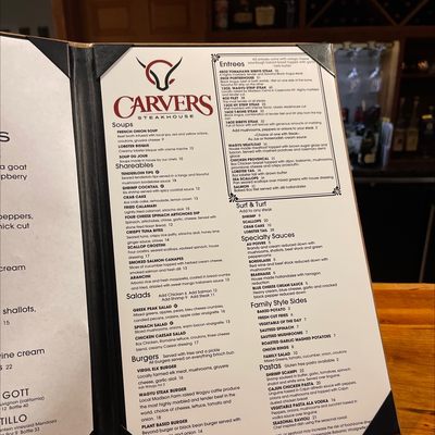 Menu photo 3 Carvers Steakhouse Cortland, NY Menu photo 3 Carvers Steakhouse Cortland, NY