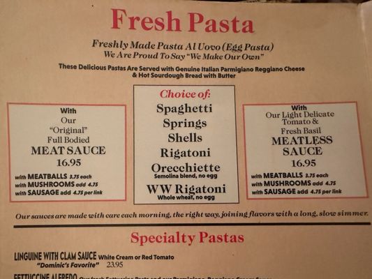Menu photo 2 Chi Chi's Pizza Saugus, CA
