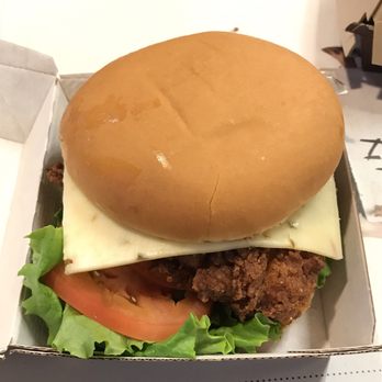 Chick-fil-A - Spicy chicken sandwich with pepper jack cheese. - Fast Food Near Me - Wallingford, Connecticut