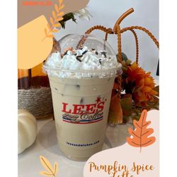 Lee's Sandwiches - Pumpkin latte