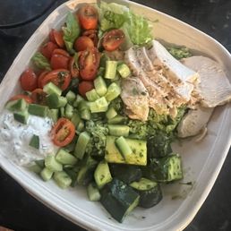 Greek Bowl with chicken Greek Bowl with chicken