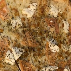 White Pie with ricotta, garlic, tomatoes
