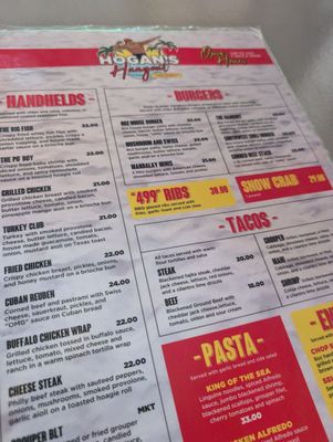 Menu photo 8 Hogan's Hangout Clearwater, FL Menu photo 8 Hogan's Hangout Clearwater, FL