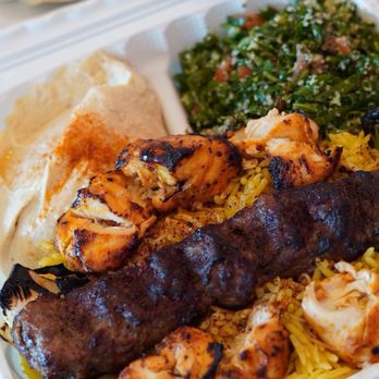 Tigris Mediterranean Grille - Combo plate - Mediterranean Near Me - San Diego, California