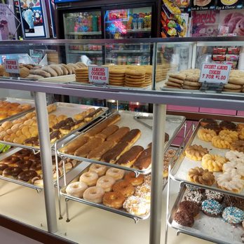 Jolly Donuts - Pastry cases. - Donuts Near Me - Canoga Park, California