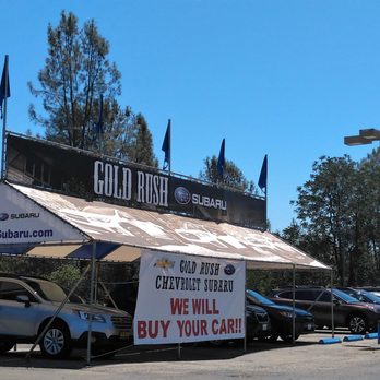 Gold Rush Subaru - Here's a tent over some Outbacks while treehuggers, progressives, and outdoorsy types would have a tent IN their Outbacks. (no review) - Car Dealers Near Me - Auburn, California