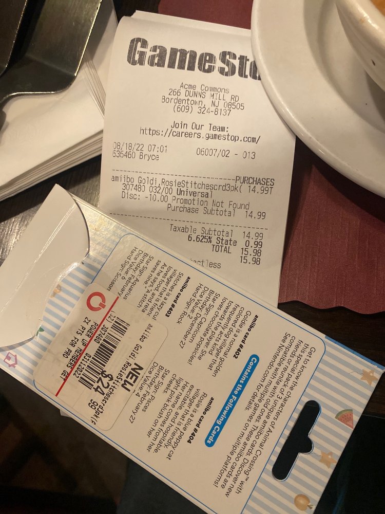 GAMESTOP 266 Dunns Mill Rd, Bordentown, New Jersey Videos & Video