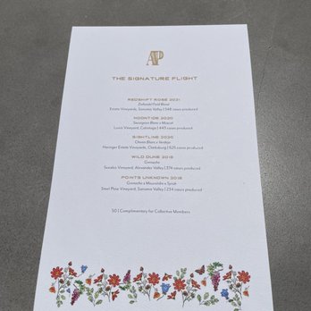 Abbot's Passage Winery and Mercantile - Menu - Wineries Near Me - Glen Ellen, California
