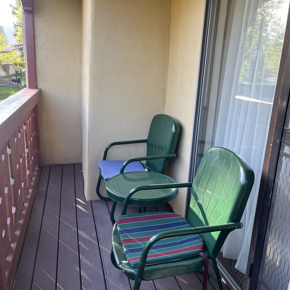 Private balcony