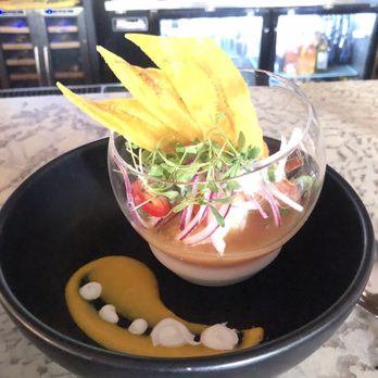 Maison Pucha Bistro - Ecuadorian Shrimp Ceviche - French Near Me - Houston, Texas Maison Pucha Bistro - Ecuadorian Shrimp Ceviche - French Near Me - Houston, Texas