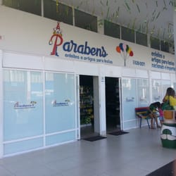 Parabéns Enfeites - Parabéns. Fachada.