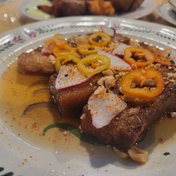 Thyme Craft Kitchen - Crispy Pork Belly - American Near Me - Peru, Illinois Thyme Craft Kitchen - Crispy Pork Belly - American Near Me - Peru, Illinois