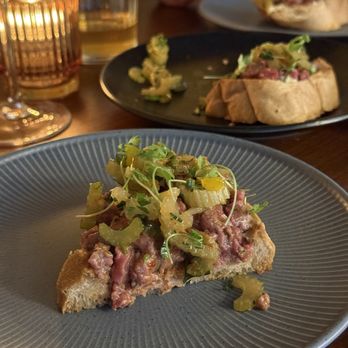 Causwells - beef tartare - New American Near Me - Menlo Park, California