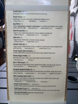 Menu photo 5 MIA Brunch Bar North York, ON