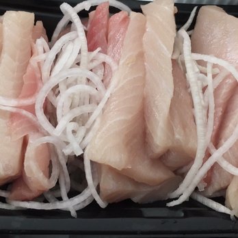 Kui Shin Bo - Hamachi Sashimi, unbelievably good. This photo doesn't show how large the slices are. - Sushi Bars Near Me - San Francisco, California Kui Shin Bo - Hamachi Sashimi, unbelievably good. This photo doesn't show how large the slices are. - Sushi Bars Near Me - San Francisco, California