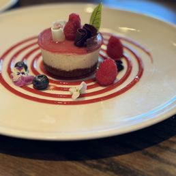 Strawberry Shortcake Panna Cotta