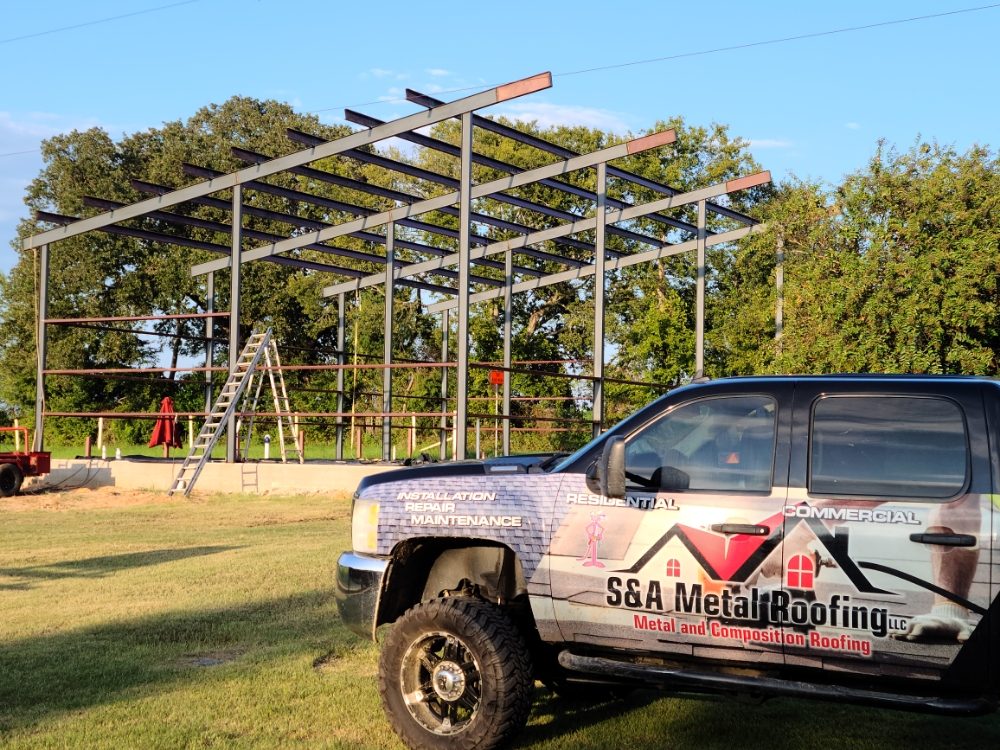 Slide of S & A Roofing