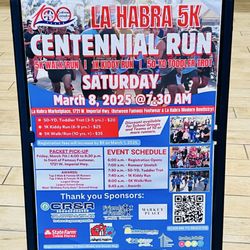 La Habra City Hall - 5k Run 03/08/2025