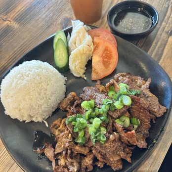 Pho Viet - R 6. Charbroiled Beef over Rice - Vietnamese Near Me - Redlands, California