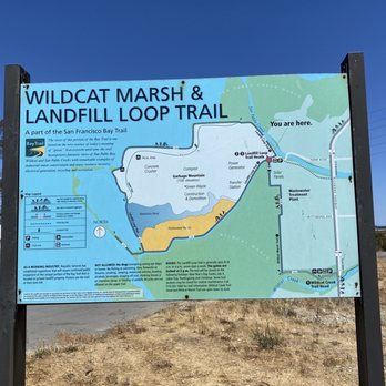 Wildcat Marsh Trail & Landfill Loop - Map - Hiking Near Me - Richmond, California Wildcat Marsh Trail & Landfill Loop - Map - Hiking Near Me - Richmond, California