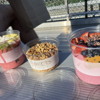Beets Juice Bar Montvale - Refreshing and fresh products used to make the bowl! Very generous serving. My favorite is the pitaya vibe! - Acai Bowls Near Me - Montvale, New Jersey Beets Juice Bar Montvale - Refreshing and fresh products used to make the bowl! Very generous serving. My favorite is the pitaya vibe! - Acai Bowls Near Me - Montvale, New Jersey