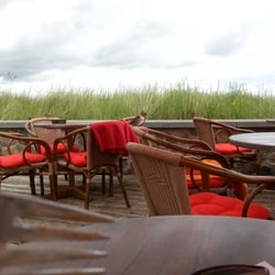 Stranddüne - Es ist auch mal wolkig oder kühl an der Ostsee.... Dann verziehen wir uns in den beheizten Wintergarten oder