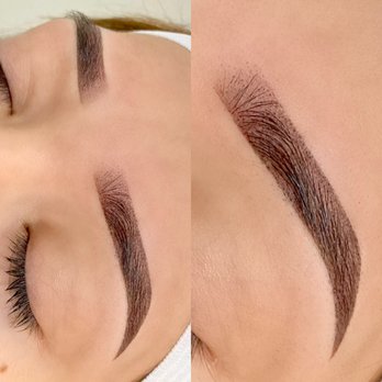 Enthralled Beauty - Soft and pixilated ombre powder brows - Permanent Makeup Near Me - Mesa, Arizona