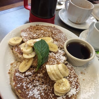 Turning Point - crunchy monkey power grain pancakes - Breakfast & Brunch Near Me - Lawrence Township, New Jersey Turning Point - crunchy monkey power grain pancakes - Breakfast & Brunch Near Me - Lawrence Township, New Jersey