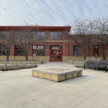Chicago Public Library - Brainard Branch - Entrance from the parking lot. - Libraries Near Me - Chicago, Illinois Chicago Public Library - Brainard Branch - Entrance from the parking lot. - Libraries Near Me - Chicago, Illinois