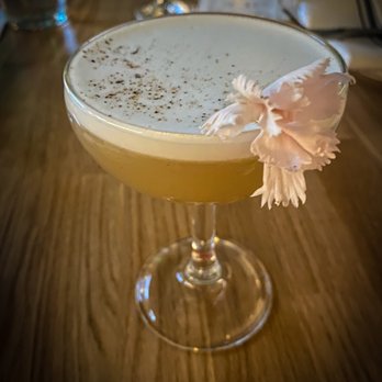 The Greenwich - Eggwhite cocktail -- blanking on the name, but only one they had. Like a pisco sour-ish. - Cocktail Bars Near Me - Denver, Colorado The Greenwich - Eggwhite cocktail -- blanking on the name, but only one they had. Like a pisco sour-ish. - Cocktail Bars Near Me - Denver, Colorado