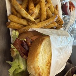 Alexa's Catering - BLT on Sourdough with French Fries