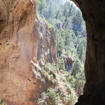 Tonto Natural Bridge State Park - view from under the bridge - Hiking Near Me - Pine, Arizona Tonto Natural Bridge State Park - view from under the bridge - Hiking Near Me - Pine, Arizona