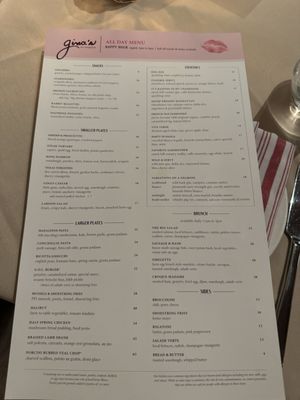Menu photo 7 Gina's on Congress Austin, TX