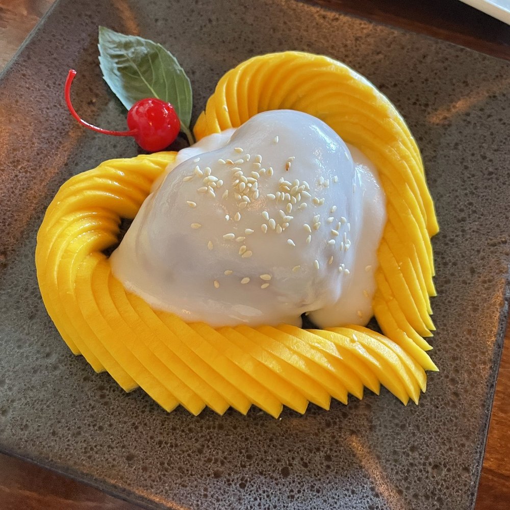 Chalerm Thai Bistro - Mango sticky rice - Thai Near Me - Lakeport, California