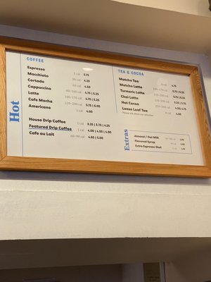 Menu photo 2 Joe Coffee Company: W 68th St New York, NY Menu photo 2 Joe Coffee Company: W 68th St New York, NY