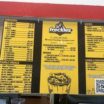 Freckle's Chicken - Chicken Shop Near Me - Mesquite, Texas Freckle's Chicken - Chicken Shop Near Me - Mesquite, Texas
