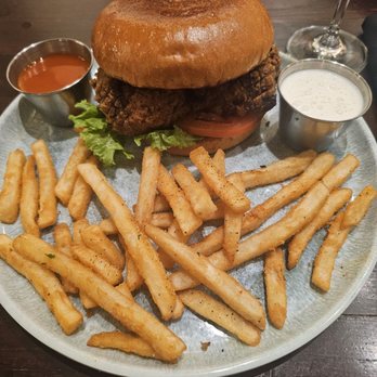 Flavor Hills - Chicken sandwich and fries - Southern Near Me - Durham, North Carolina