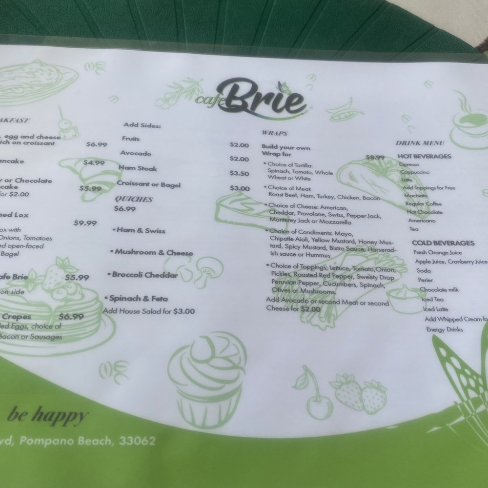 Cafe Brie - Sandwiches Near Me - Pompano Beach, Florida Cafe Brie - Sandwiches Near Me - Pompano Beach, Florida