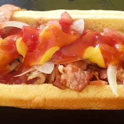 Torteria los Duro - Hotdog Con tocino