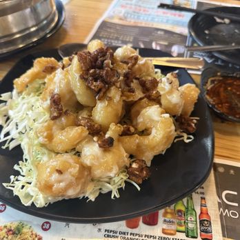 Mama Lu's Dumpling House - Walnut shrimp - Dim Sum Near Me - Tustin, California Mama Lu's Dumpling House - Walnut shrimp - Dim Sum Near Me - Tustin, California