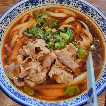 Northern Cafe RH - A4. Hot & Spicy Prime Beef Noodle Soup - Chinese Near Me - Rowland Heights, California