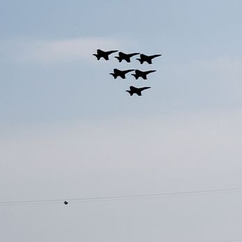 Broderick Park - Blue Angels in formation - Parks Near Me - Buffalo, New York