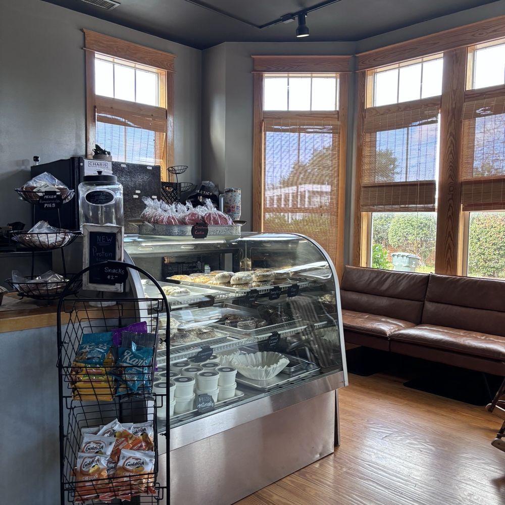 Charis Coffee - Bakery case. - Coffee & Tea Near Me - Manteo, North Carolina